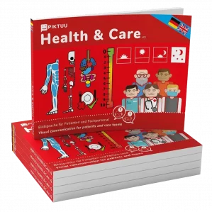 DIN A5 Quer – PIKTUU-Buch „Health & Care“ v2